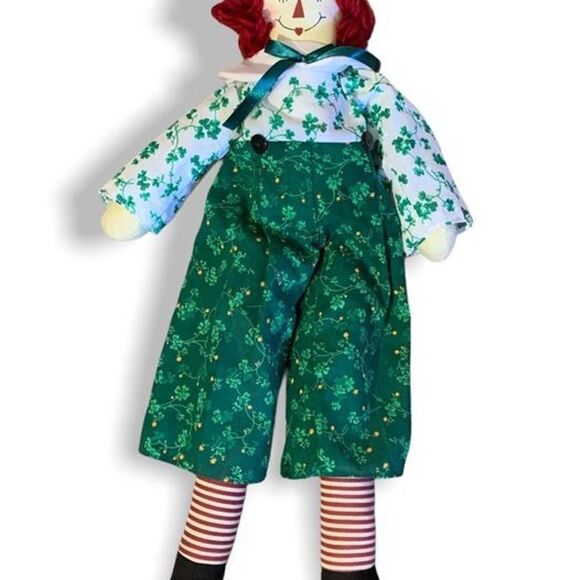 Irish Raggedy Ann Doll 22” Hanging - Picture 1 of 5